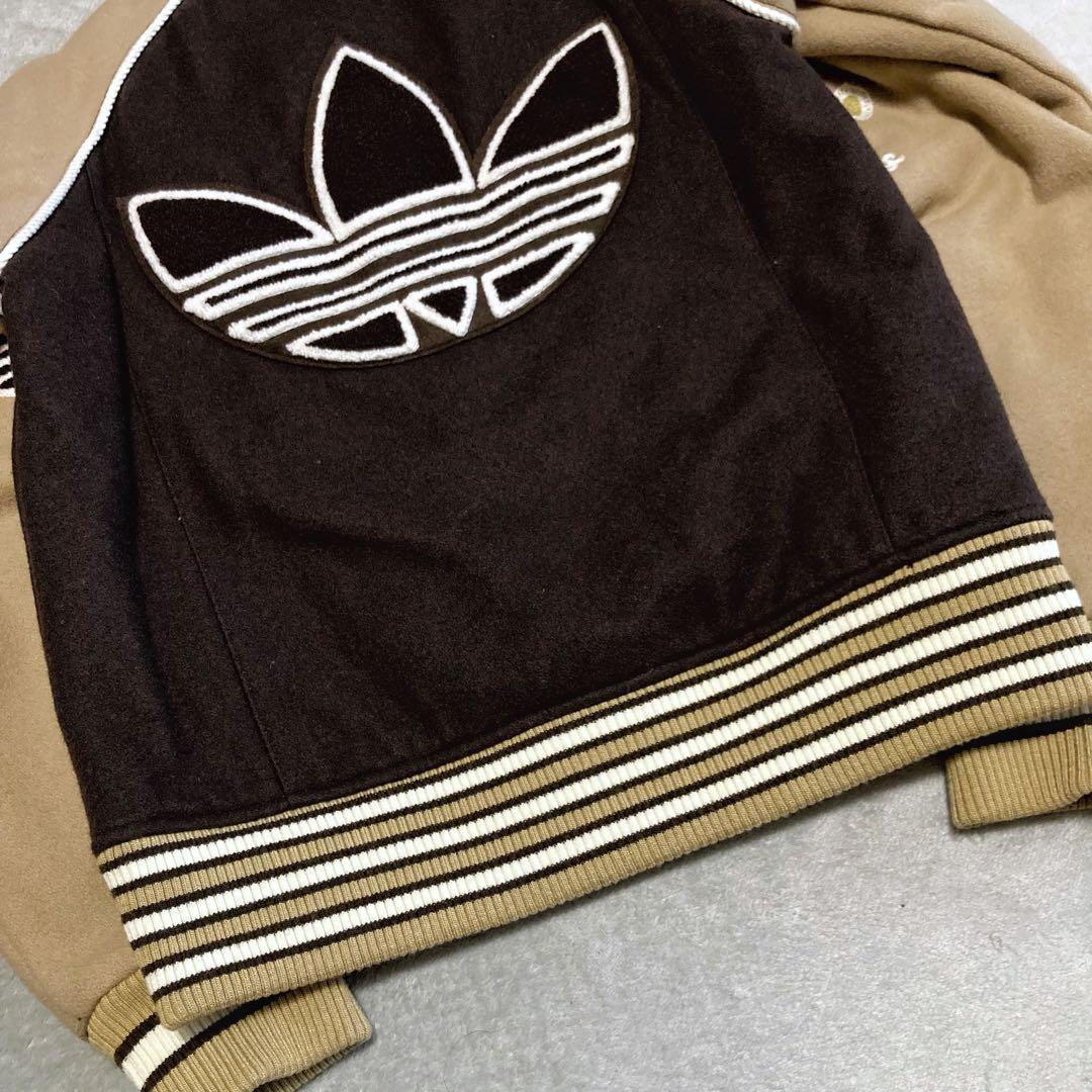 アディダス スタジャン 原宿3周年記念 ブラウン ベージュ M