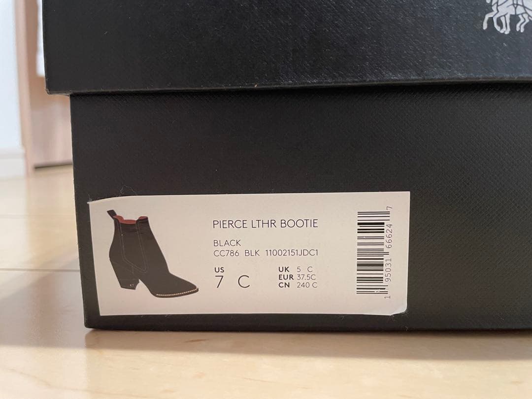 L*ん様 【2回使用】COACH ブーツ 黒