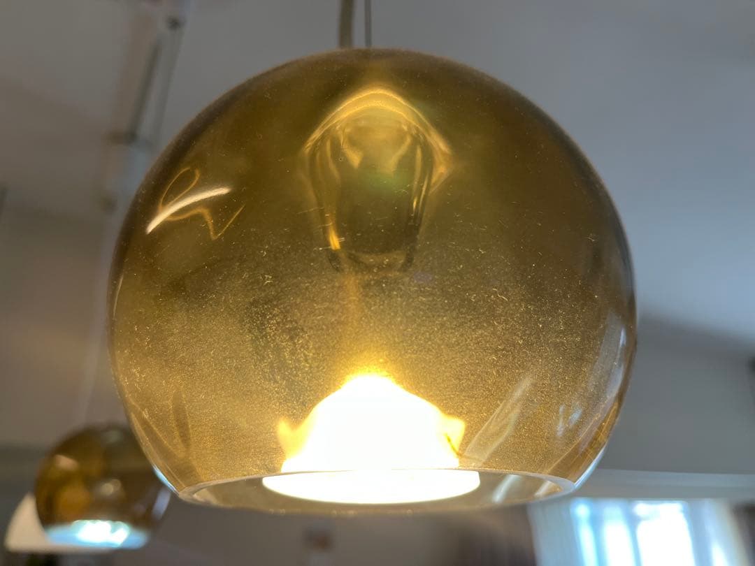 3個セット　ODELIC スモークブラウン ペンダントライト