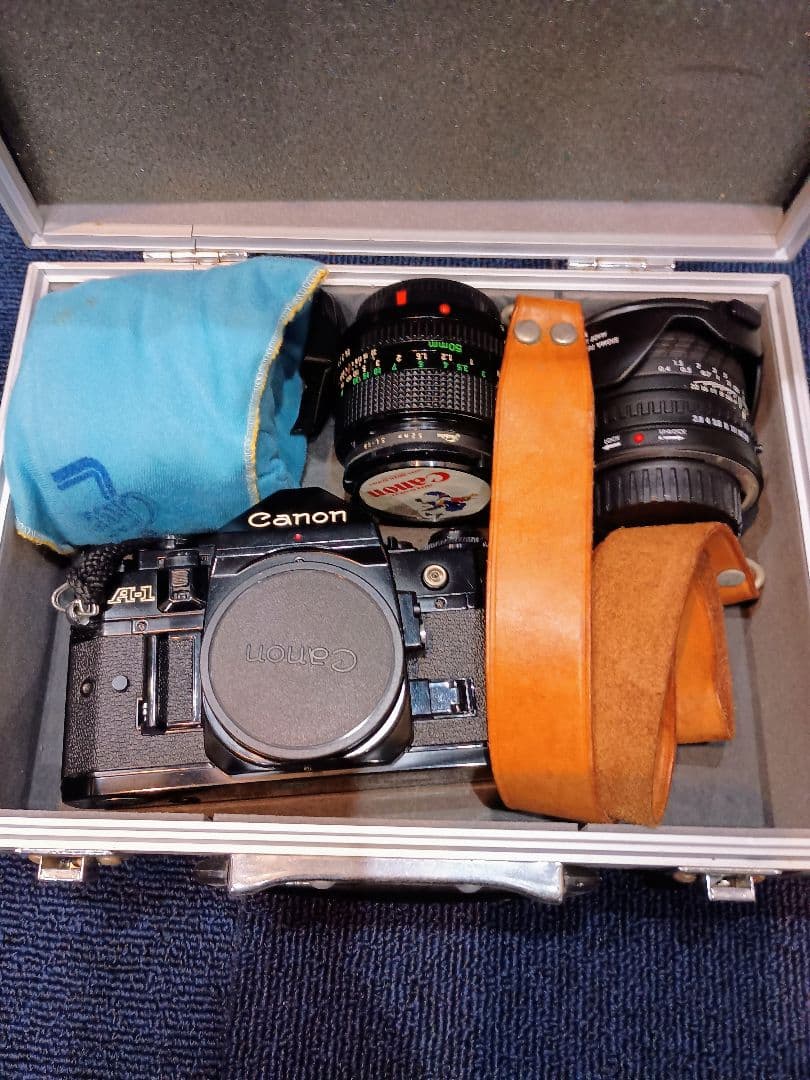 Canon A-1 一眼レフカメラ一式