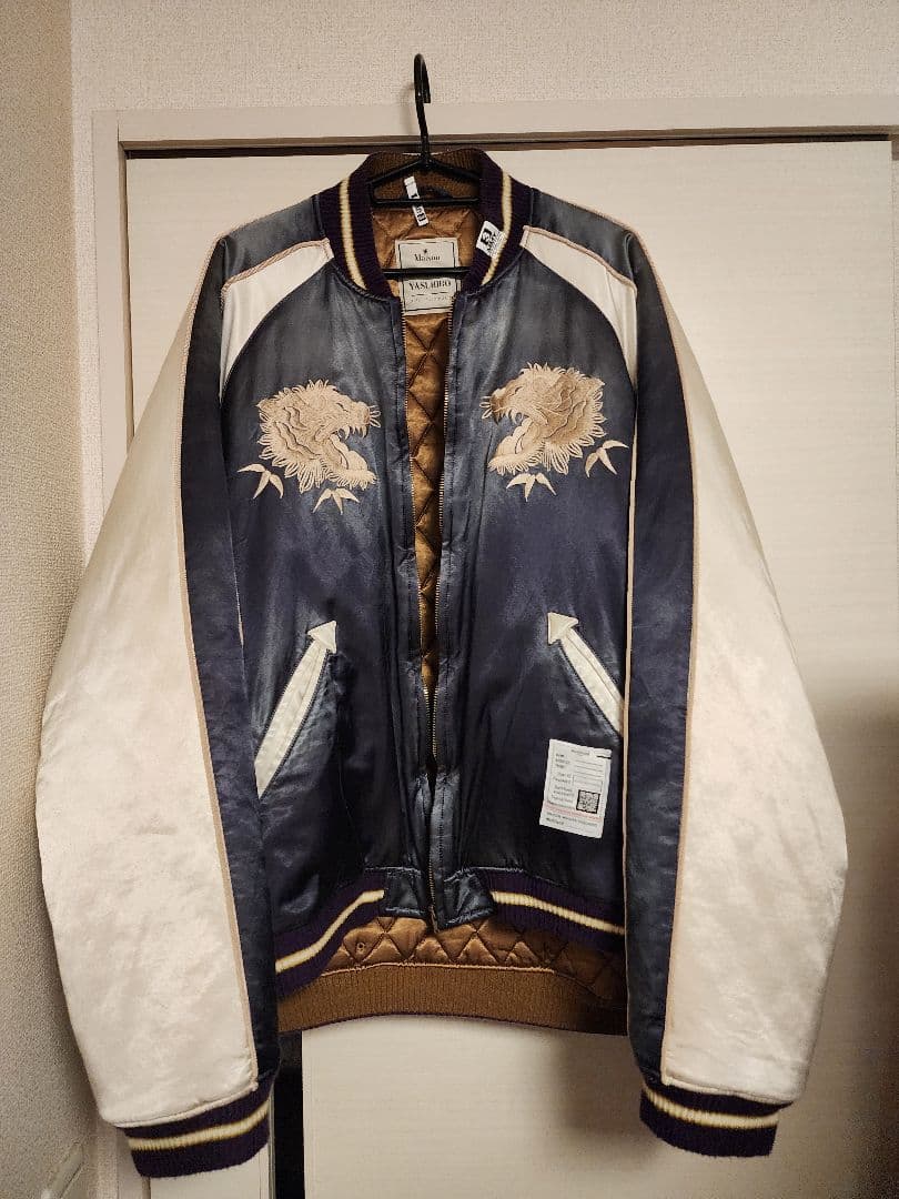 24AW メゾンミハラヤスヒロ スカジャン パープル 48