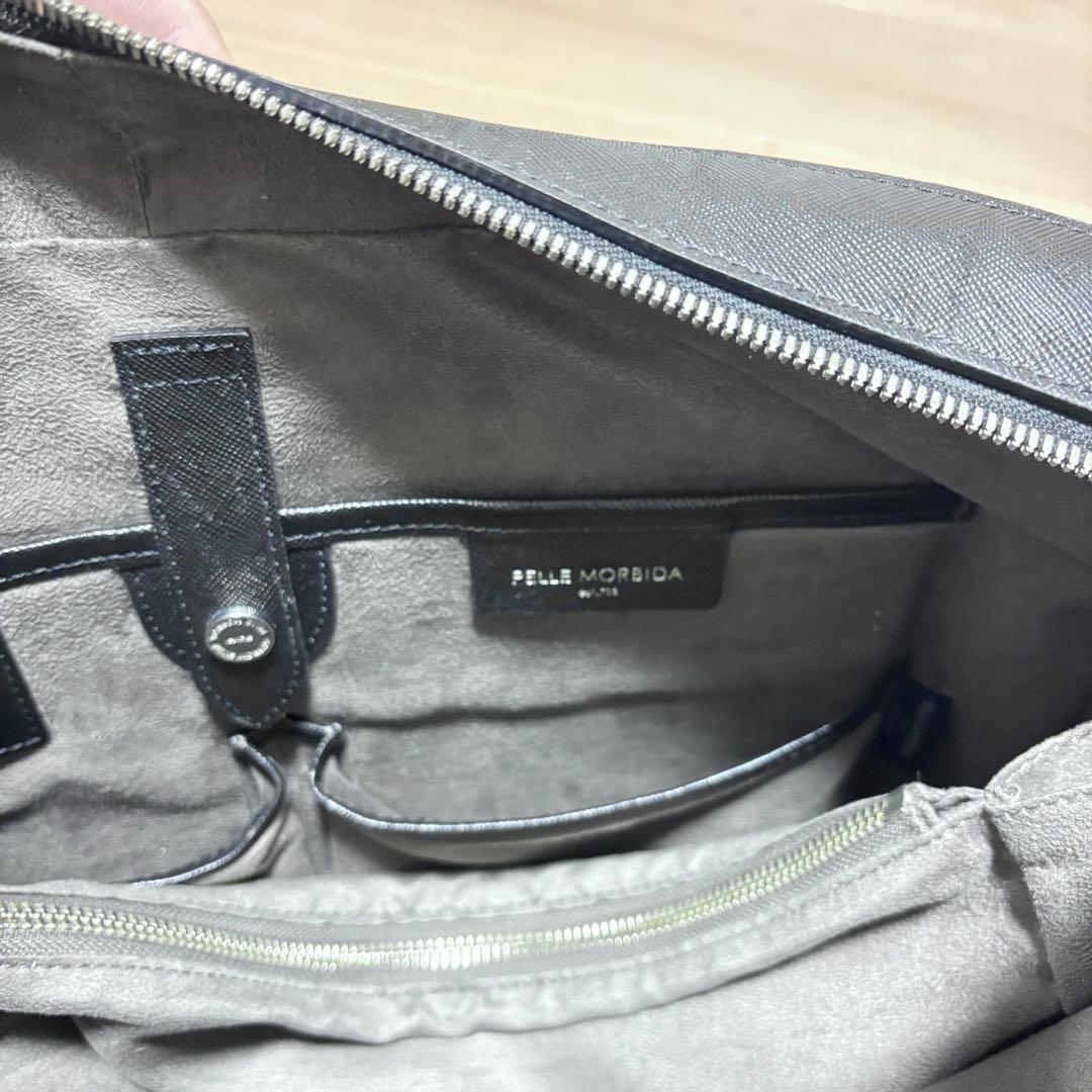★美品★ PELLE MORBIDA ペッレモルビダ レザートートバッグ