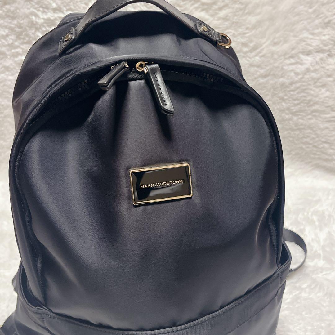 【極美品】BARNYARDSTORM 撥水キレイめ11ポケット　リュック　黒