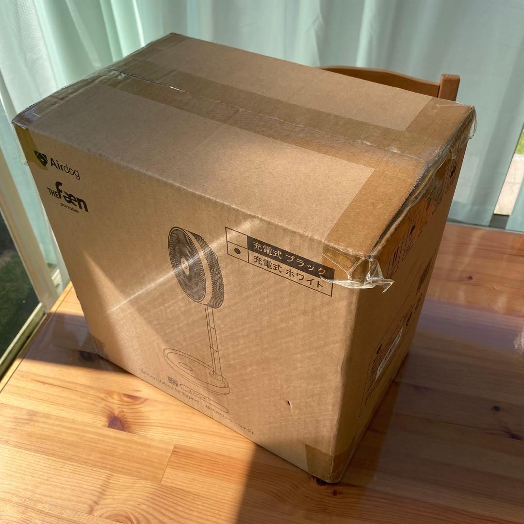 新品未開封　正規品　価格交渉OK エアドッグ　サーキュレーター扇風機　ホワイト