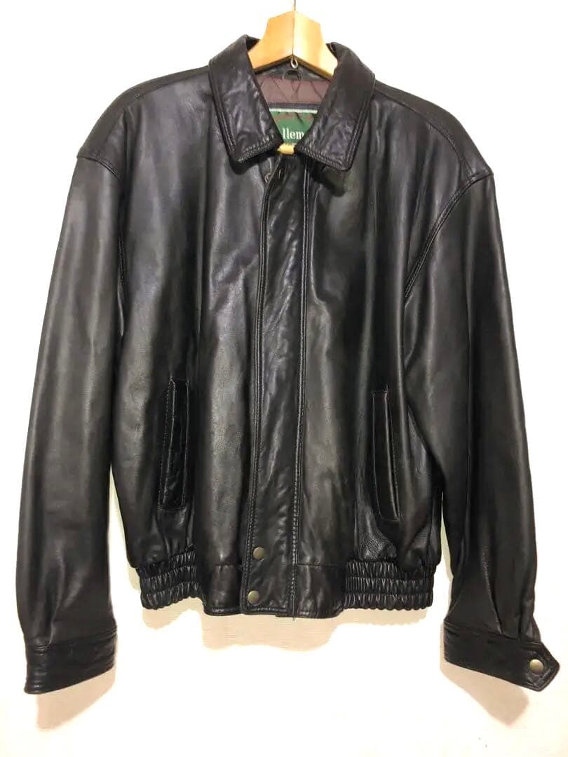 柔羊革 Ｌ 短丈レザージャケット防寒 革ジャンPALERSTRO