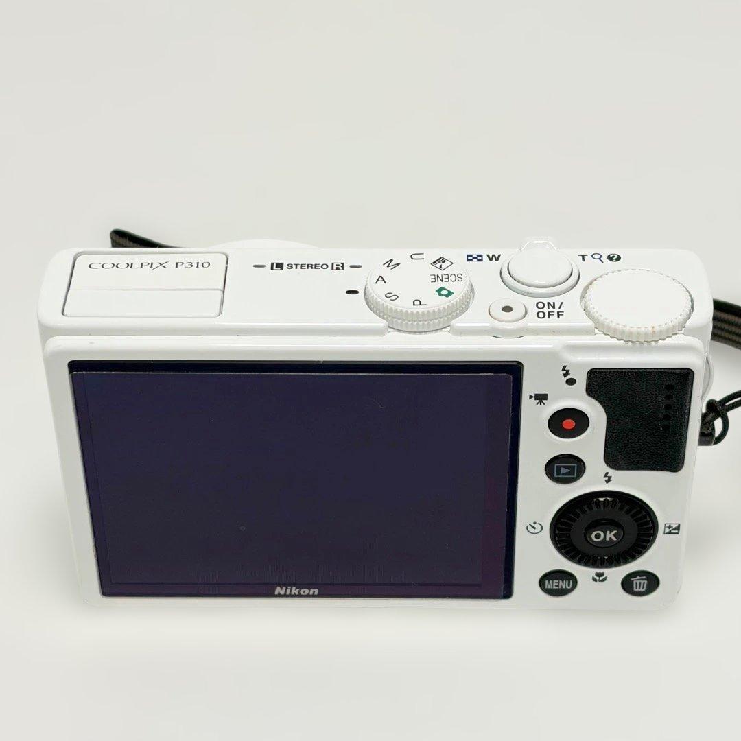 美品✨Nikon COOLPIX P310 ホワイト 送料無料 匿名配送
