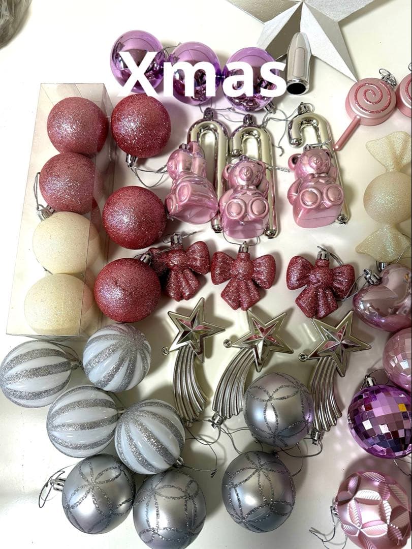 Francfranc ✨️おまけ2個付ファー クリスマスツリーセット　150cm