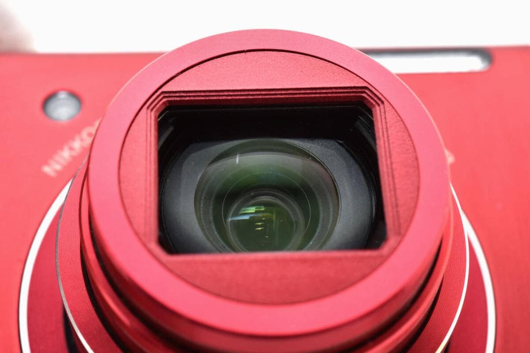 美品 ニコン　Nikon COOLPIX S6200 レッド ＃A372