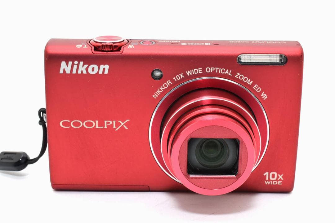 美品 ニコン　Nikon COOLPIX S6200 レッド ＃A372