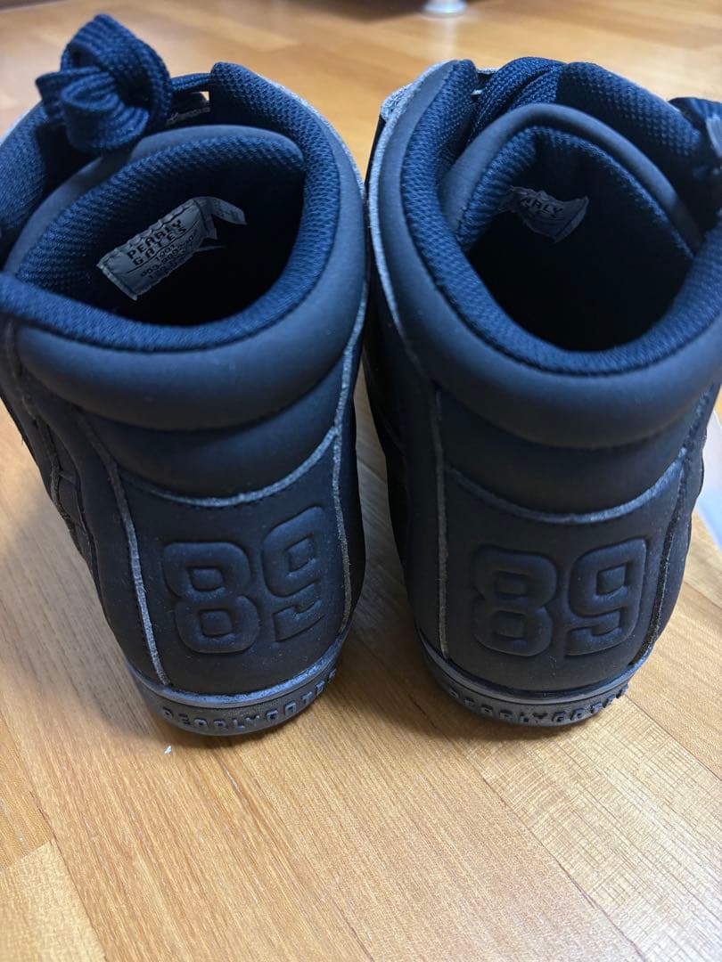 【新品】 パーリーゲイツ ミドルカット ゴルフシューズ ネイビー 24cm