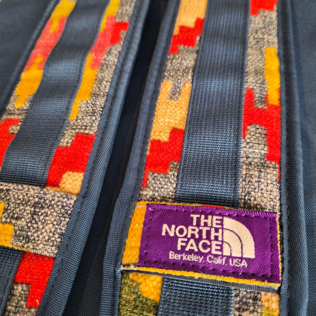 THE NORTH FACE 幾何学模様　リュック　バックパックパープルレーベル