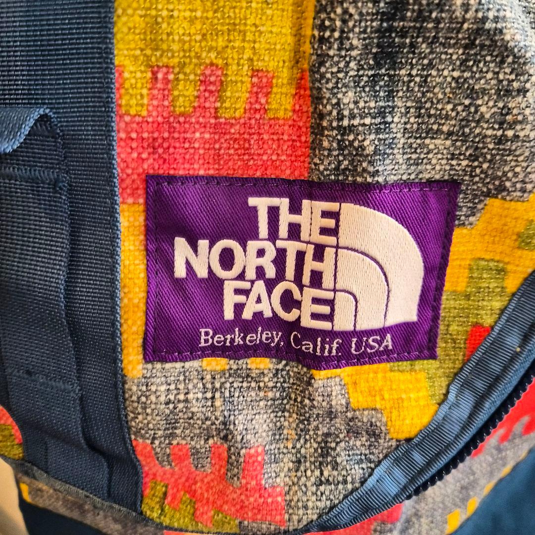 THE NORTH FACE 幾何学模様　リュック　バックパックパープルレーベル