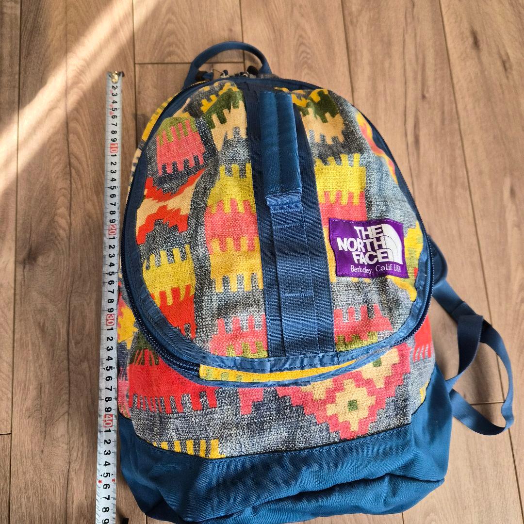 THE NORTH FACE 幾何学模様　リュック　バックパックパープルレーベル