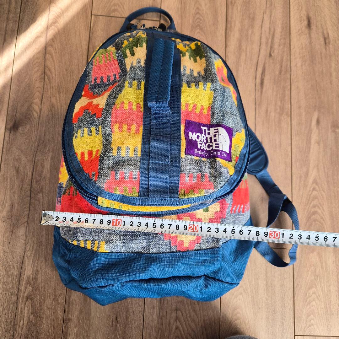 THE NORTH FACE 幾何学模様　リュック　バックパックパープルレーベル