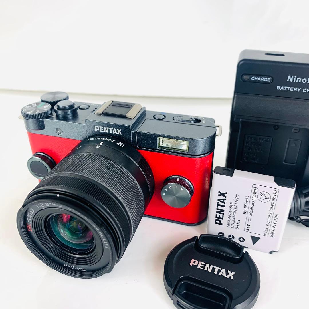 PENTAX Q-S1 レッド｜02 STANDARD ZOOM レンズ付属