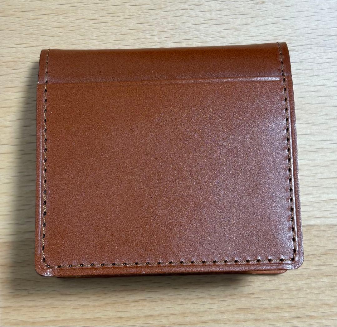 GANZO THIN BRIDLE (シンブライドル) BOX小銭入れ ヘーゼル