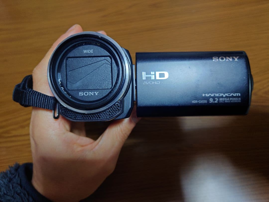 SONY Handycam HD HDR-CX535ブラック