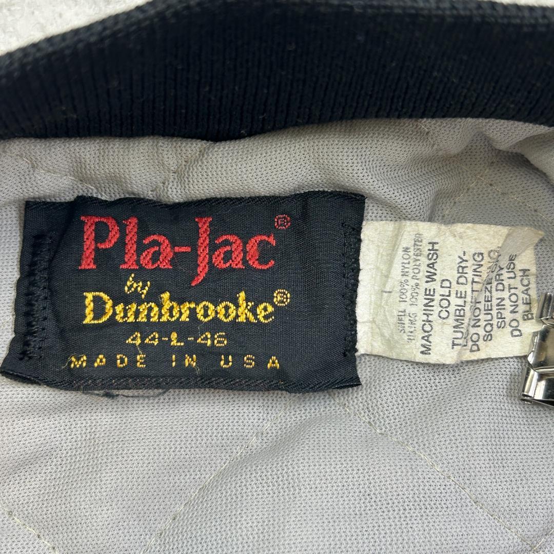 た*く様 USA製　Pla-Jac　刺繍　トップス　長袖　中綿ブルゾン　古着　ブ