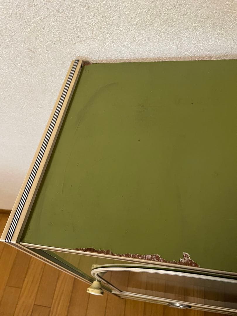 【昭和レトロ】飾り棚 シェルフ キャビネット