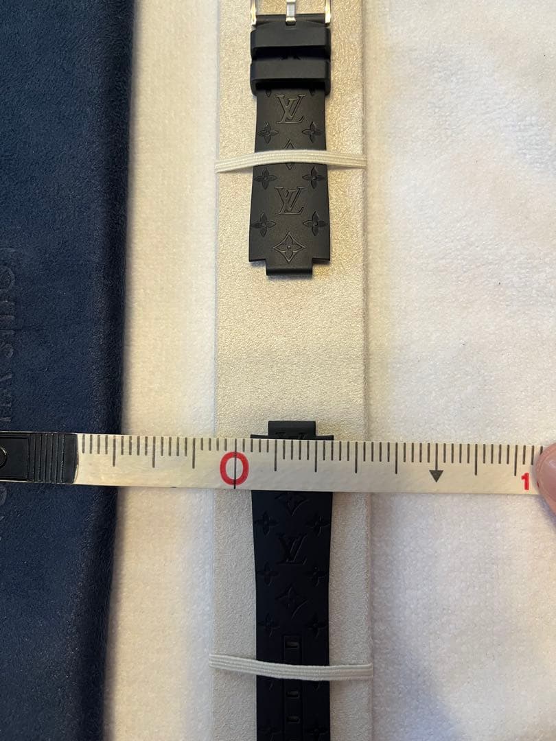 ルイ・ヴィトン ブラック ラバーベルト