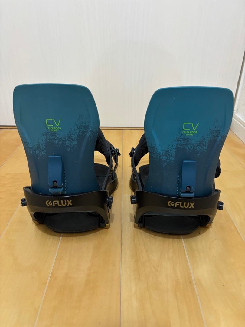 FLUX CV Sサイズ　スノーボードビンディング ブラック/ブルー
