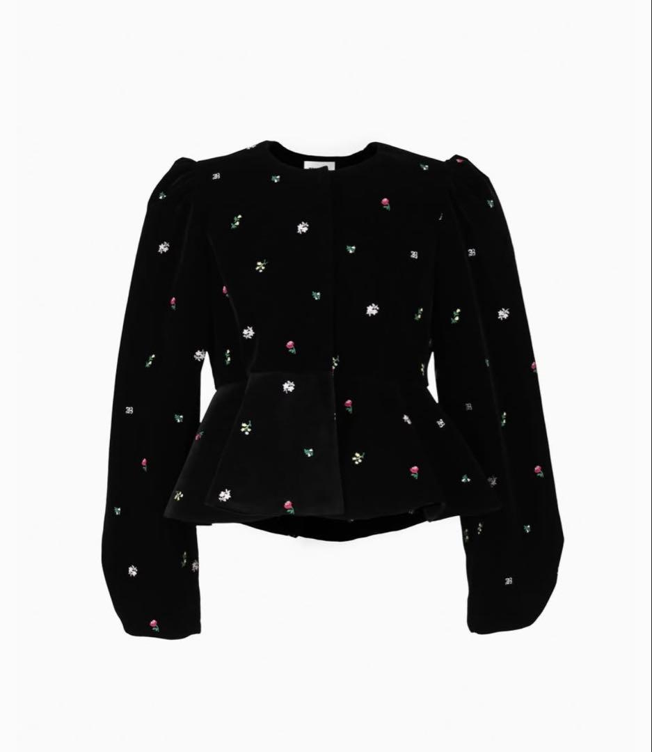 まB. STARRY PEPURAMU CARDIGAN