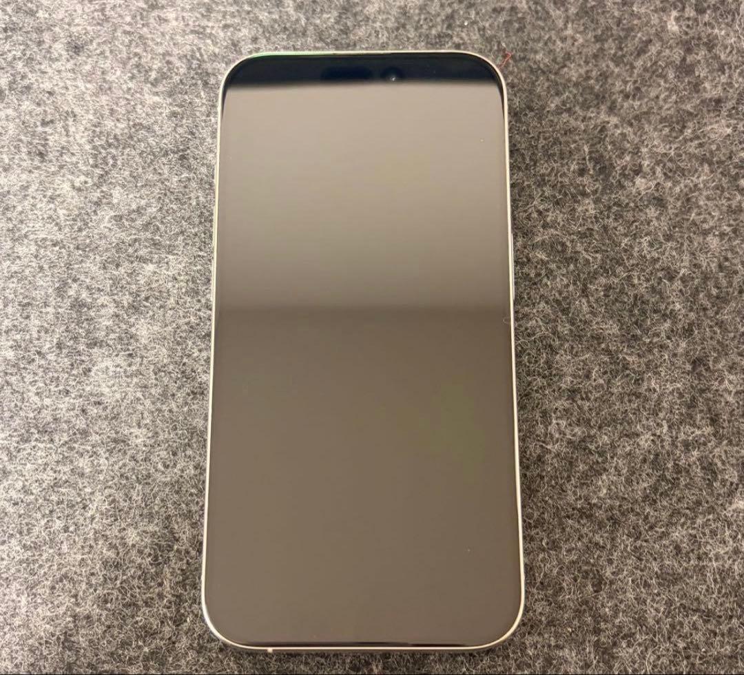 【美品】iPhone15Pro 128GB ホワイト　SIMフリー