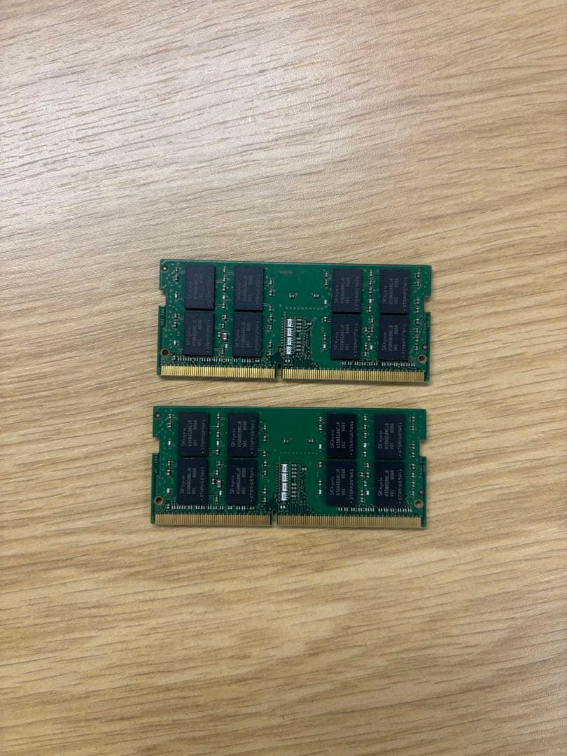 SK Hynix 16GB 2666Vメモリ　2つ