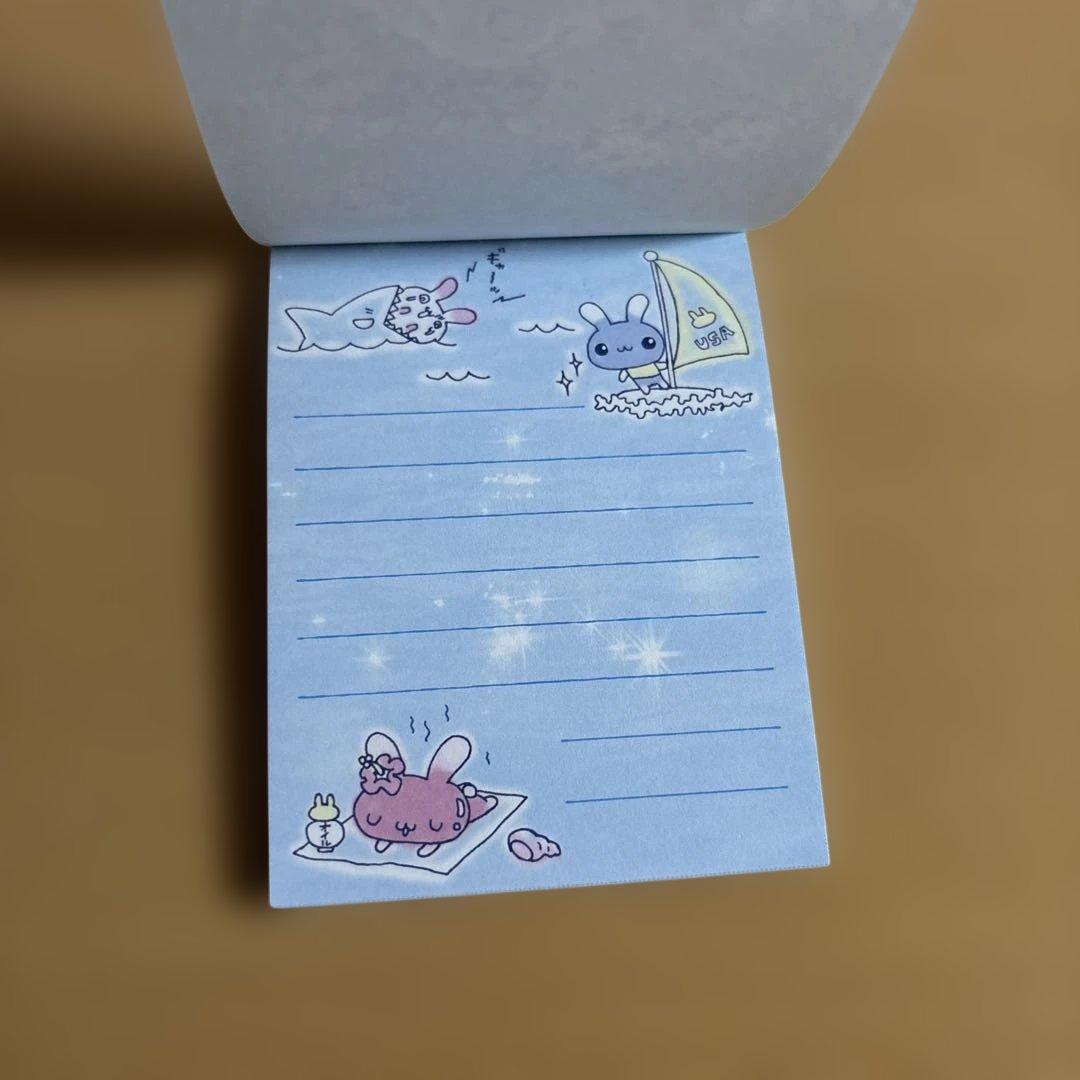 サンエックス　メモ帳　平成レトロ　平成女児　ウサウサリゾート