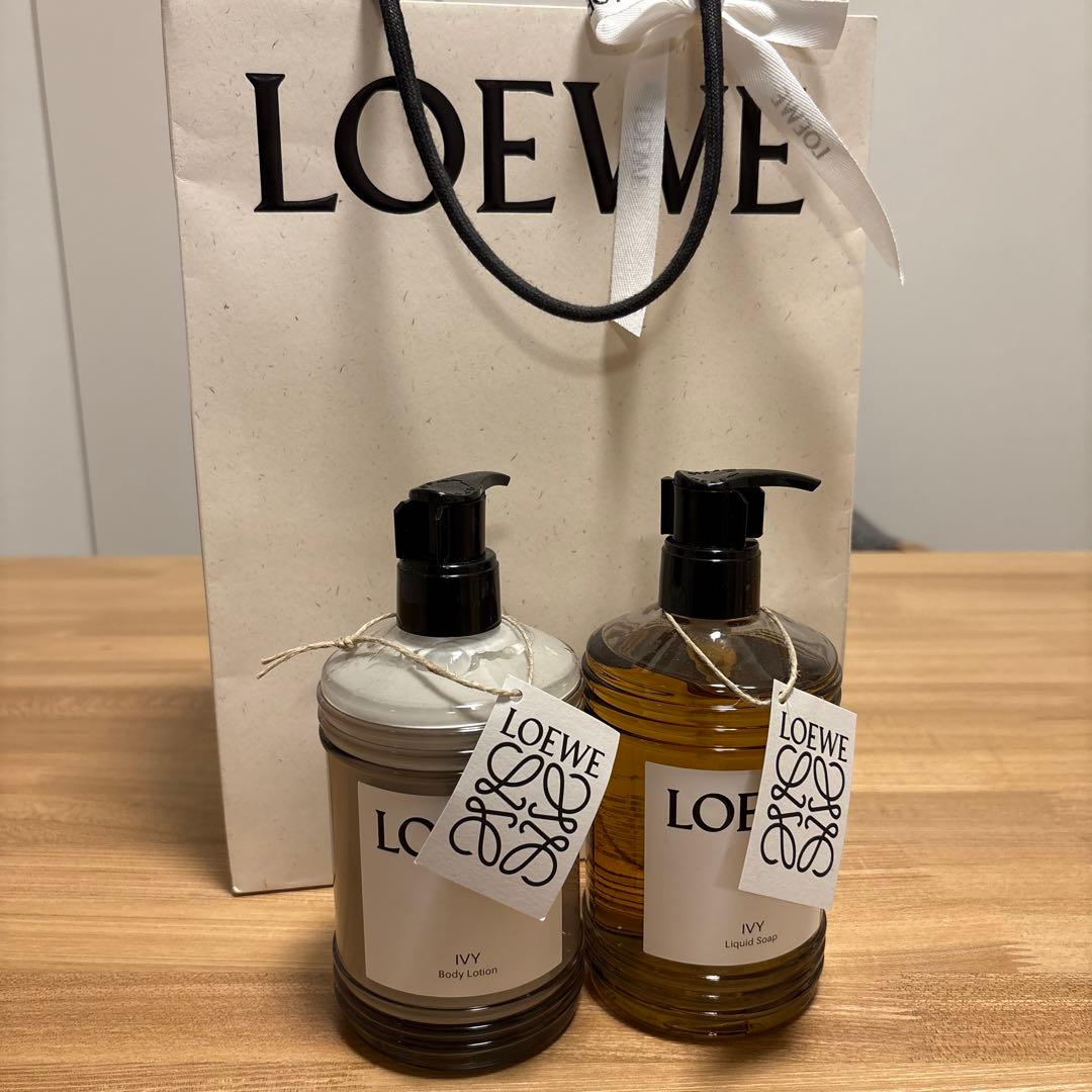 新品　LOEWE ロエベ　リキッドソープ&ボディソープ　アイビー　セット