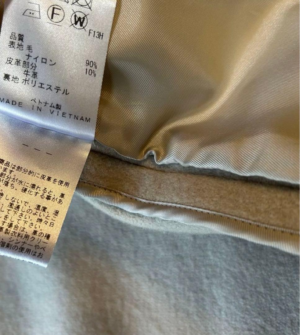 美品　ジェイプレス　Jackal 140s ソフトメルトン ダッフルコート　M