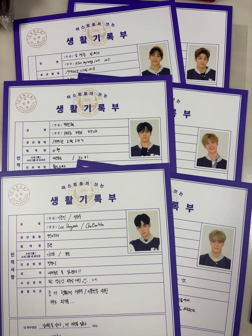 ASTRO ファンクラブ 4期 セット　チャウヌ　FC