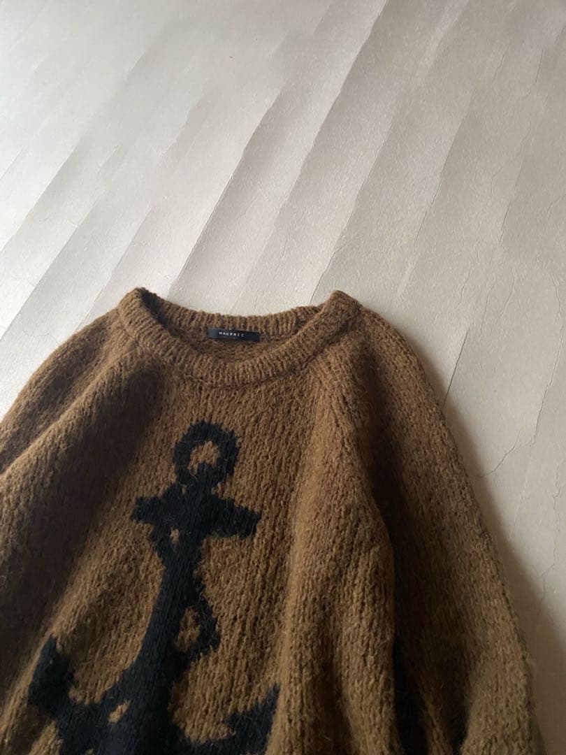未使用◼️トゥモローランド MACPHEE マカフィークルーネックアルパカニット