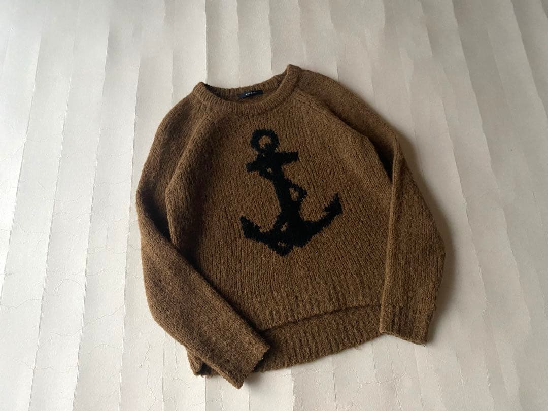 未使用◼️トゥモローランド MACPHEE マカフィークルーネックアルパカニット