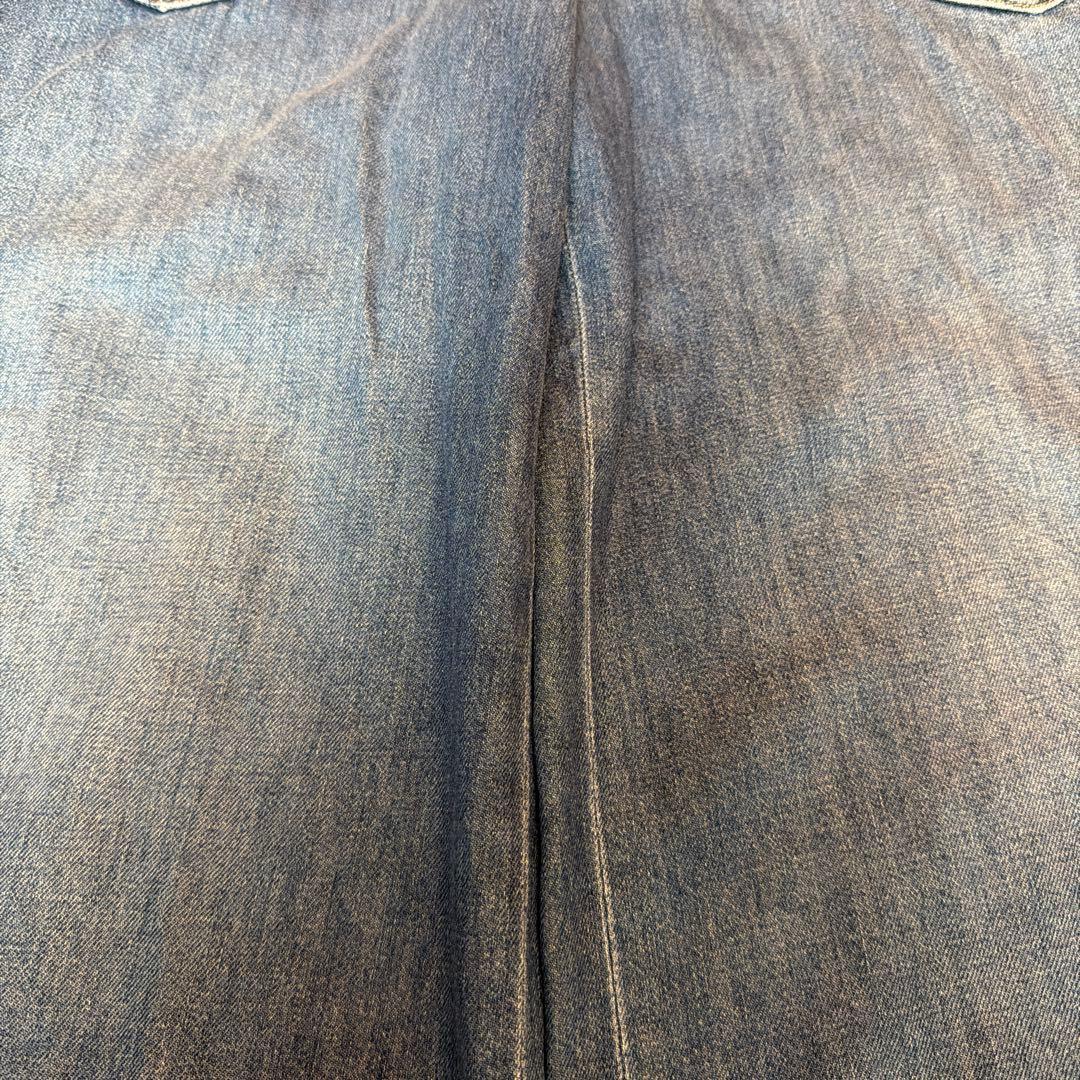 CHANEL デニムパンツ　ワイド　　36