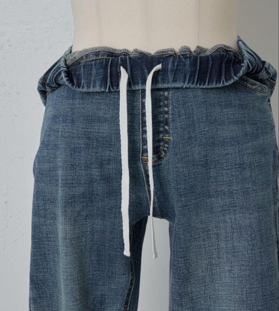 BEARDSLEY デニムパギンス紐付きミッドナイトブルー　サイズ1 新品タグ付