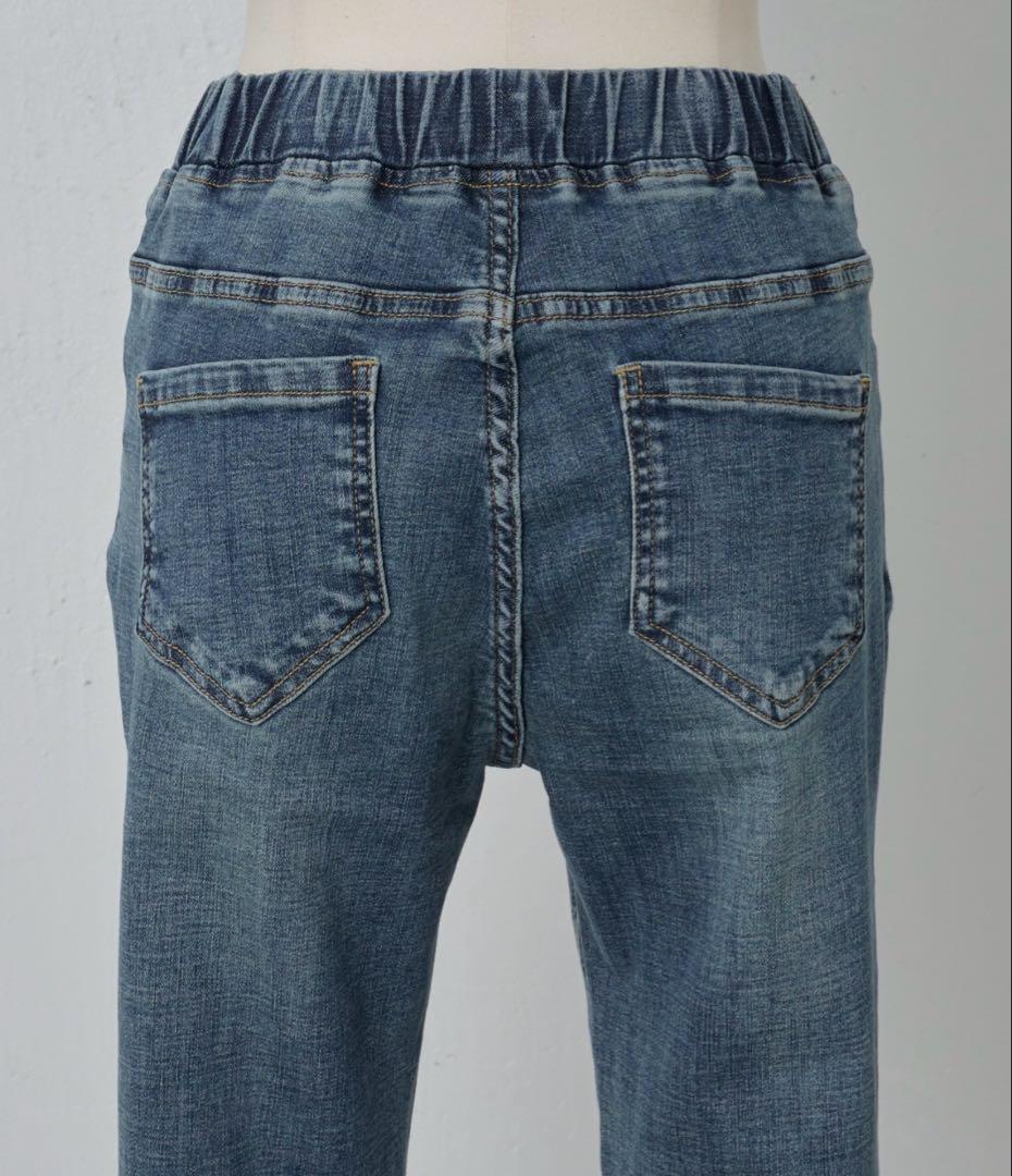 BEARDSLEY デニムパギンス紐付きミッドナイトブルー　サイズ1 新品タグ付