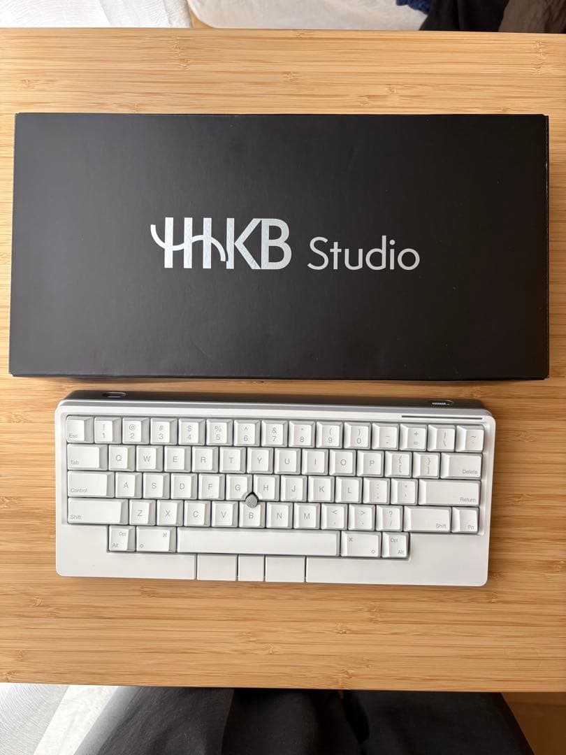 【美品/ほぼ未使用】PFU HHKB Studio キーボード 英語配列/雪