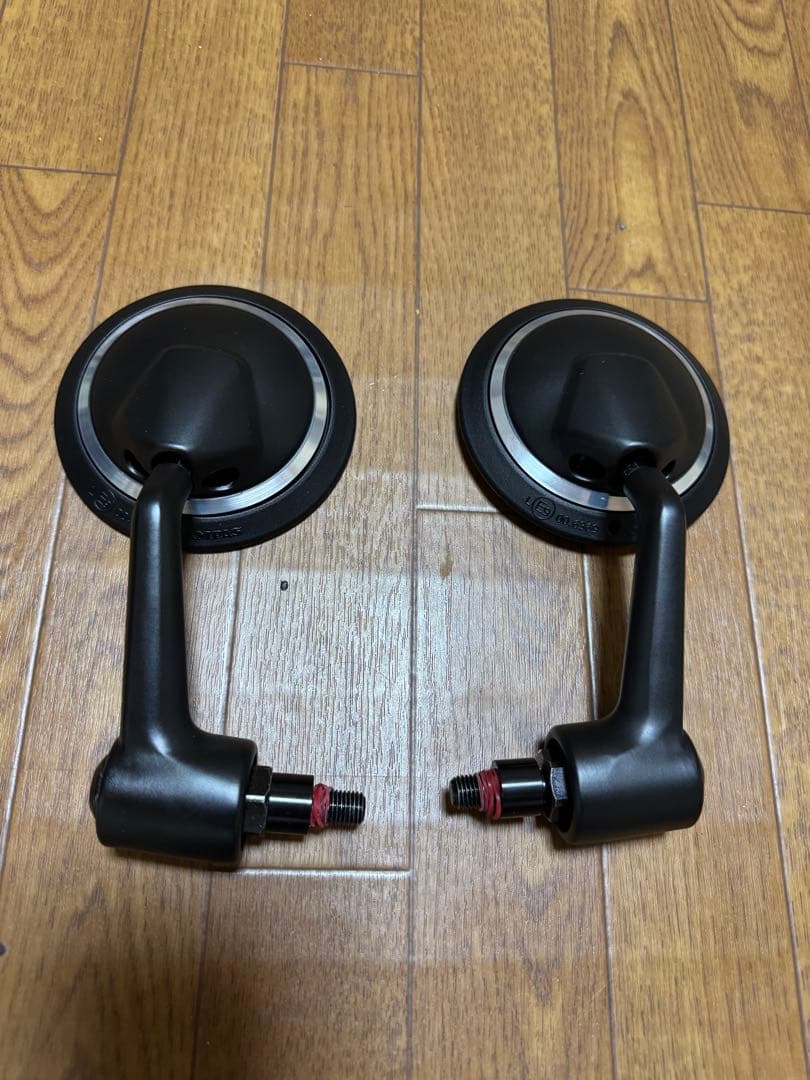 サ*ー様 レブル1100 バーエンドミラー　新品　ブラック