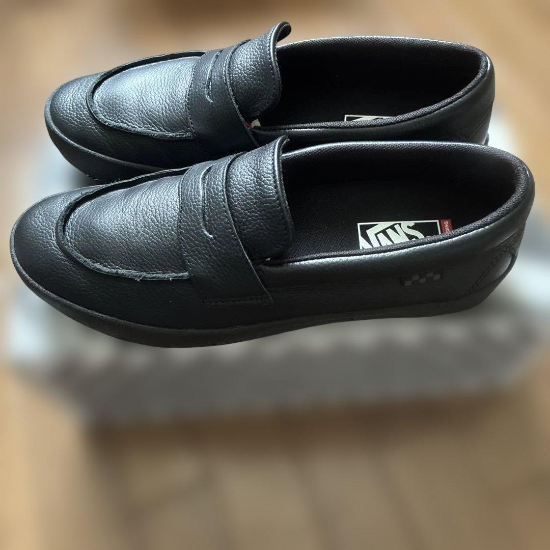 靴 vans skate loafer