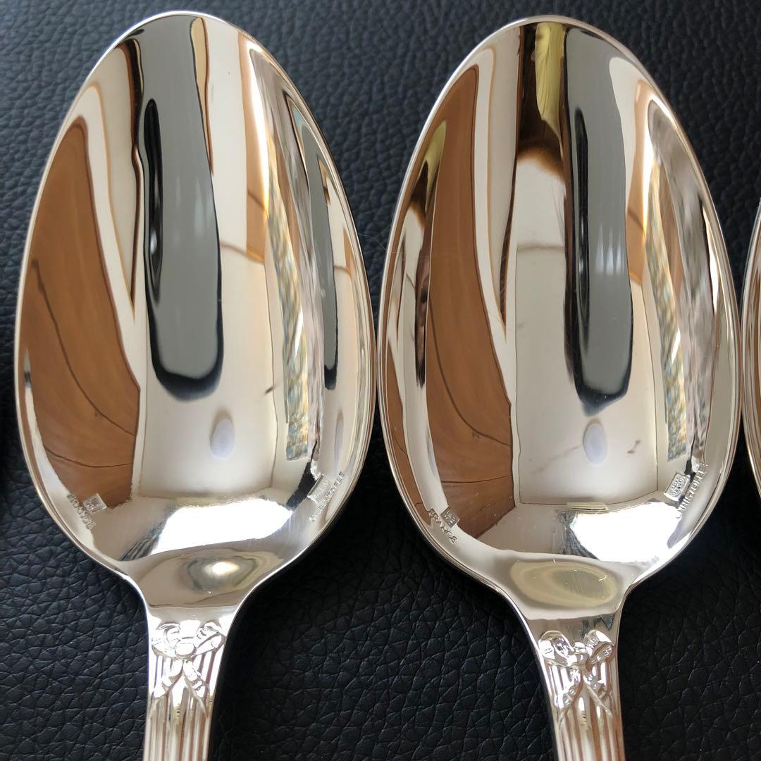 美品クリストフル　リュバン　テーブルナイフ、フォーク、スプーン計12点