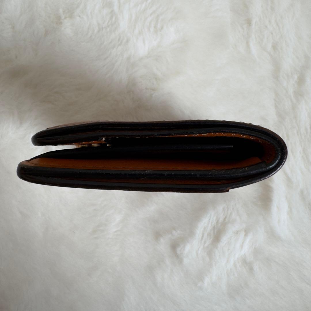 WILDSWANS フルグレインブライドルパーム　V-1 BROWN