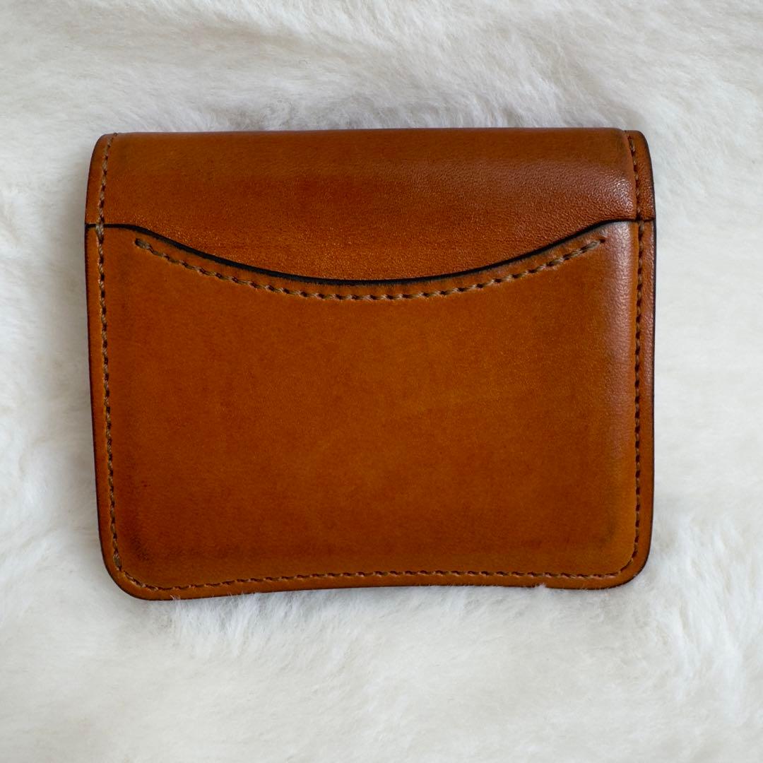 WILDSWANS フルグレインブライドルパーム　V-1 BROWN