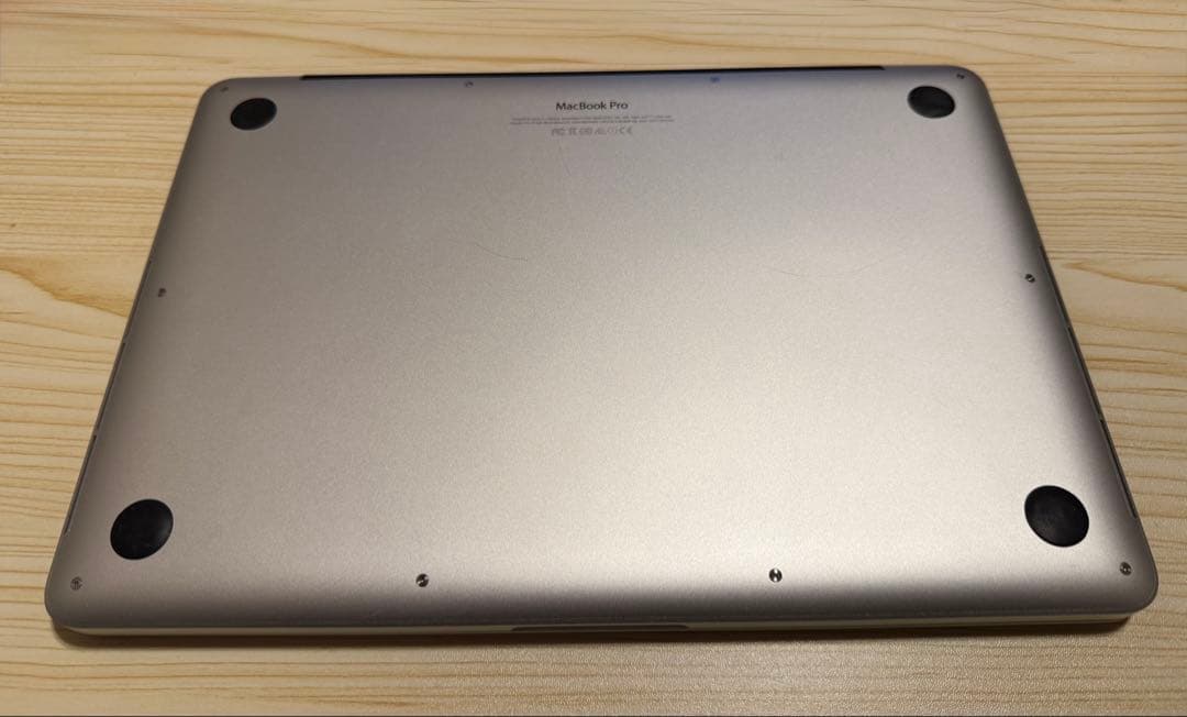 MacBookPro13インチ2015 SSD512GBメモリ16GB