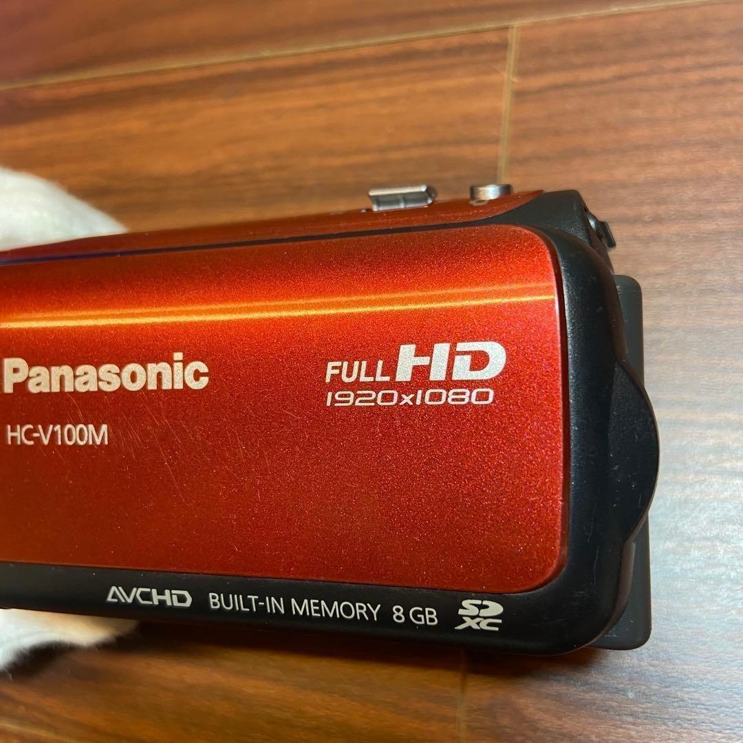 Panasonic HC-V100M ビデオカメラ ほぼ新品 4096