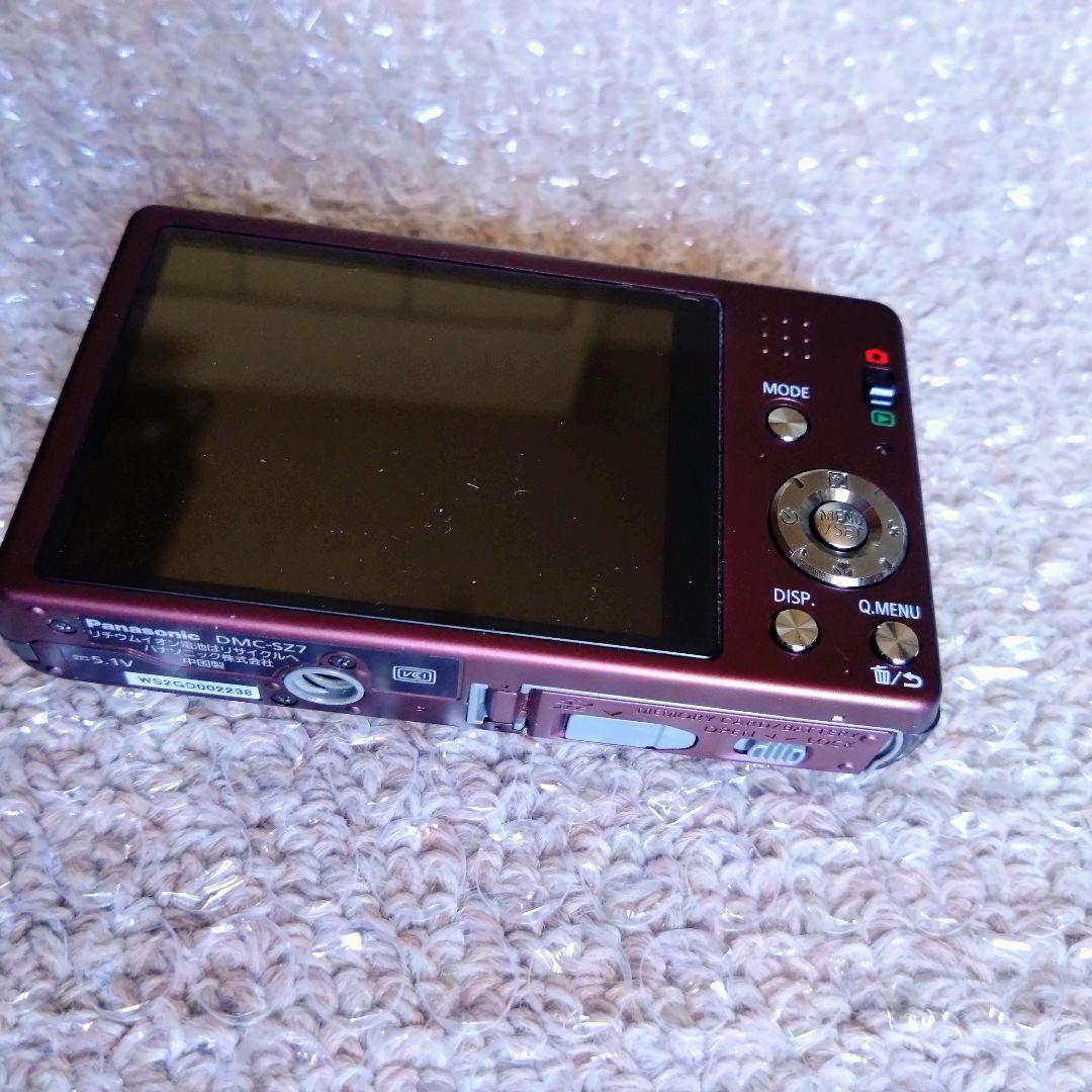 デジカメ　LUMIX DMC-SZ7　パナソニック コンパクトデジタルカメラ