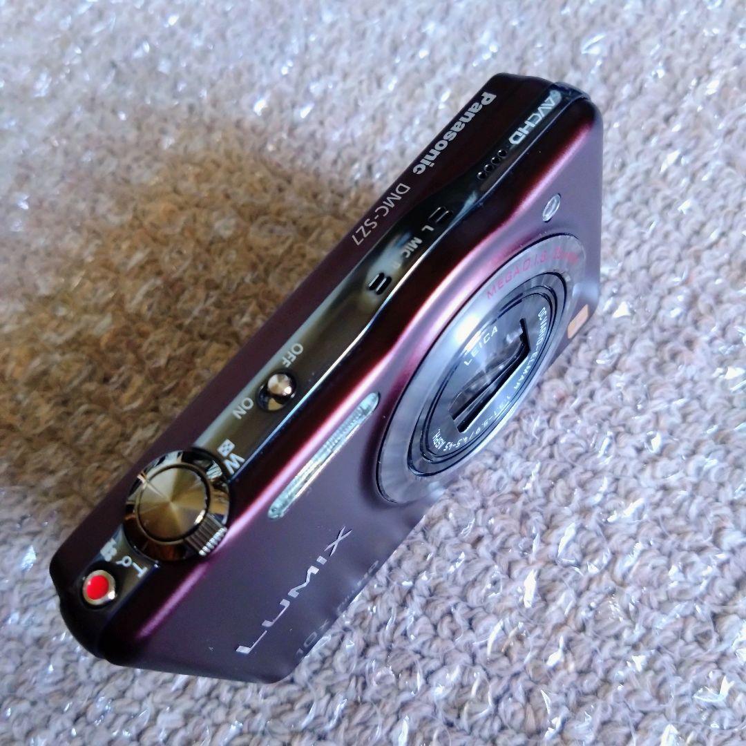 デジカメ　LUMIX DMC-SZ7　パナソニック コンパクトデジタルカメラ