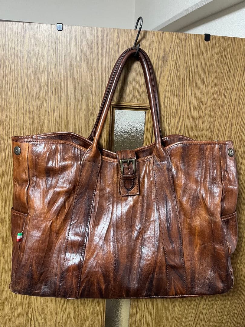 最上級モデル　オロビアンコ／本革トートバック／MADE IN ITALY 値下げ