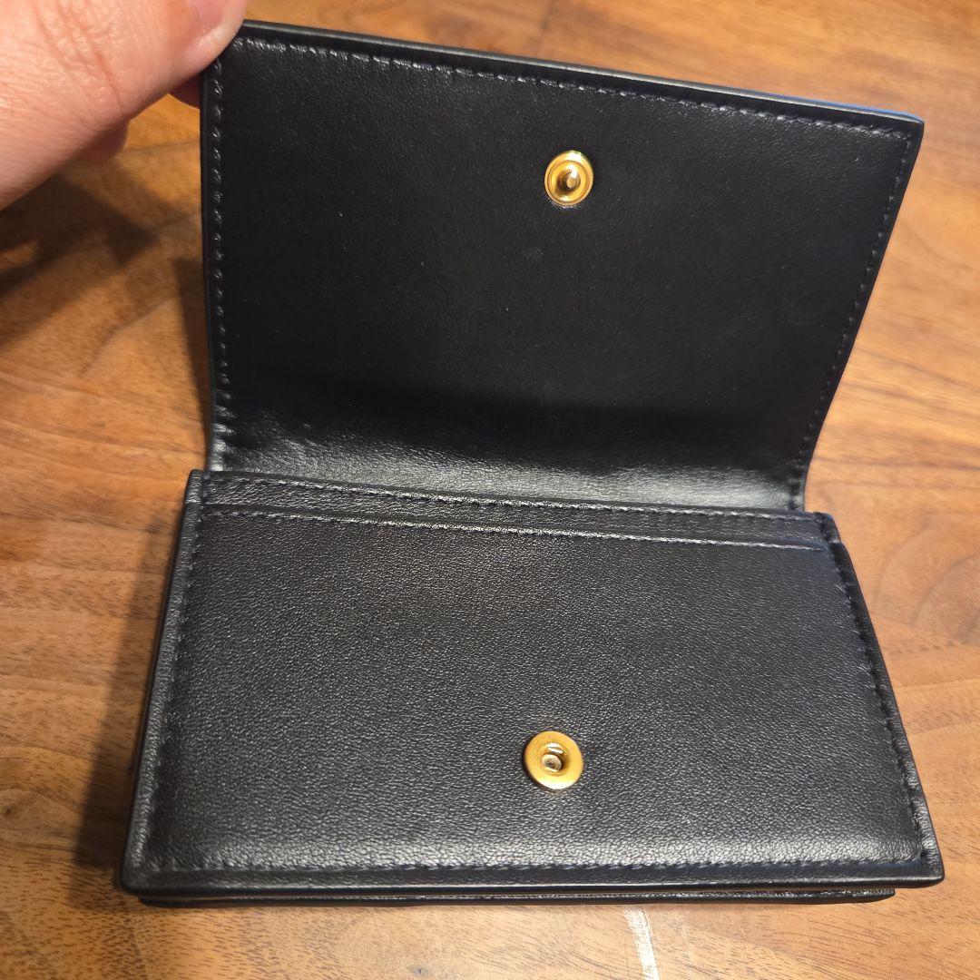 ボッテガヴェネタ　名刺入れ　黒