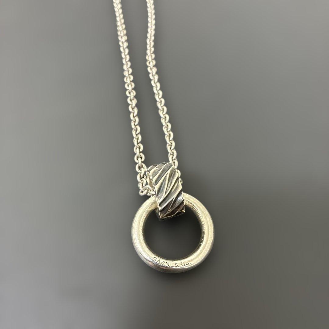 GARNI ガルニ ダブルリングネックレス 廃盤